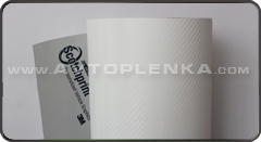 Пленка под Карбон 3М Белый Scotchprint™ 1080-CF10