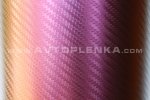 3D Пленка Карбон Хамелеон Luxon Фиолетово-Сиреневый