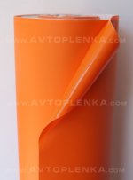 Оранжевая структурная матовая пленка Orajet