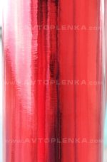 Пленка под красный металл хром 3D Luxon™
