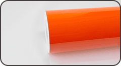 Ярко-оранжевая глянцевая пленка Unicast 9700-G335