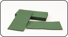 Сменная зеленная нубуковая полоса 4х11см